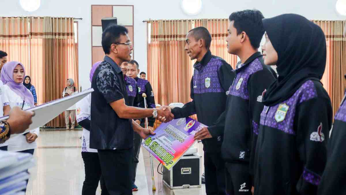 Atlet Ciamis Peraih Medali Porprov Dan Peparda Jawa Barat Dapat Bonus