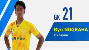 Ryu Nugraha, Kiper Asal Indonesia yang Resmi Bergabung dengan Klub Jepang