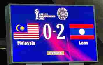 Malaysia Kalah Dua Kali