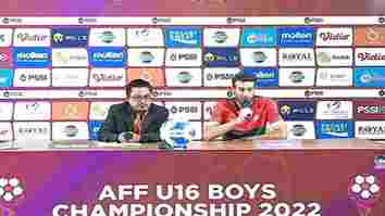 Dibantai 9-0 Timnas Indonesia U-16, Pelatih Singapura: Ini Laga yang Sulit Bagi Kami