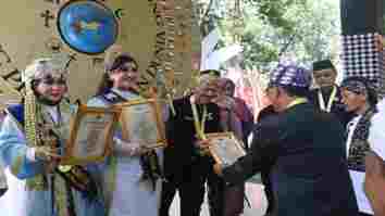 HUT Gong Perdamaian Dunia ke-13, Bupati Ciamis Ingin Karangkamulyan Jadi Pusat Budaya
