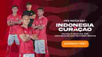 Tiket Pertandingan Timnas Indonesia Vs Curacao, Kategori Presale sudah mulai dijual