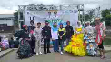 World Cleanup Day 2022, DPRKPLH Ciamis Gelar Festival Bank Sampah