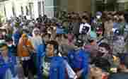 Mahasiswa di Banjar Terluka Saat Unjuk Rasa Tolak Kenaikan BBM