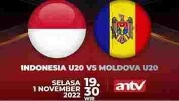 Jadwal Uji Coba Timnas U-20 Indonesia vs Moldova, Tayang Live di ANTV