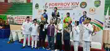 Cabor Taekwondo Ciamis Raih Emas, Dongkrak Klasemen Ciamis ke 10 Besar