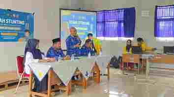 DP2KBP3A Ciamis dan Mahasiswa UNSIL Tasikmalaya Gelar Sosialisasi Pencegahan Stunting