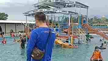 Libur Nataru 2023, Kolam Renang Tirta Bagja Ciamis Diserbu Pengunjung