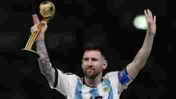 Juara Piala Dunia 2022 Lengkapi Raihan Trofi Lionel Messi