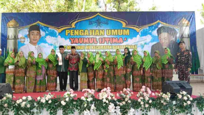 Bupati Ciamis dan Ketua DPRD Hadiri Pengajian di Kalijaya Banjaranyar