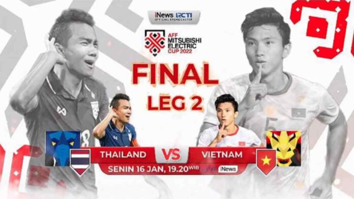 Jadwal Leg 2 Final Piala AFF 2022: Thailand Vs Vietnam