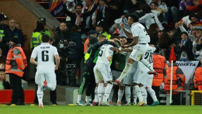 Sempat Tertinggal Dua Gol, Real Madrid Berhasil Comeback dan Menang 5-2 atas Liverpool
