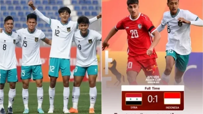 Kalahkan Suriah, Timnas Indonesia U20 Berpeluang Lolos ke Perempat Final Piala Asia U20 2023